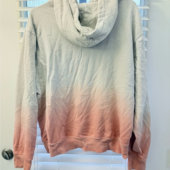 Old Navy Men’s 2PC SET Pink/ Orange Ombre hoodie + Sweatpants men’s size M top L - Picture 5 of 13